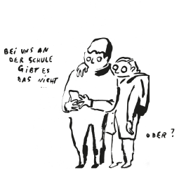 Grafik gegen Antisemitismus
